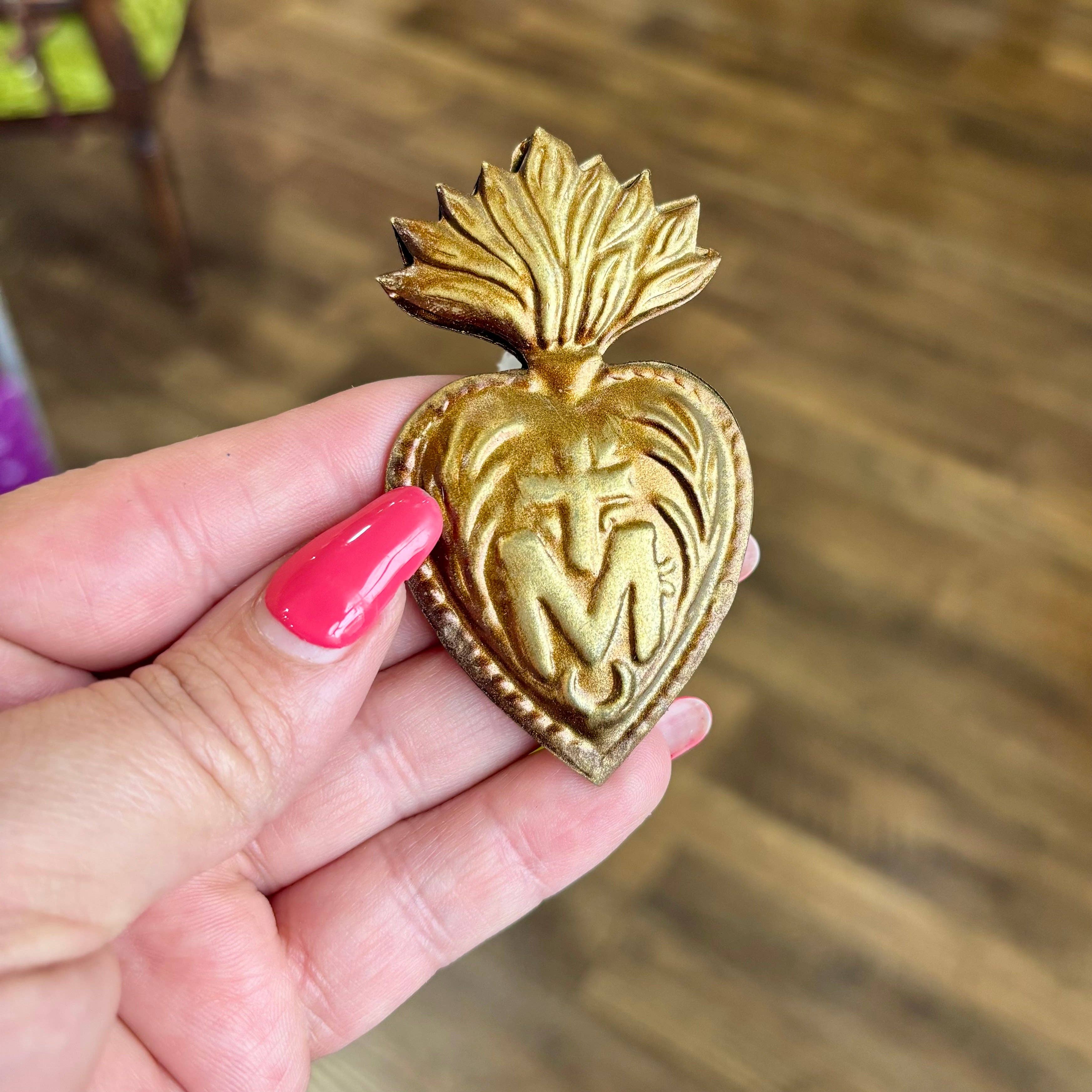 Love and Honor Jesus LLC - Wholesale Ornament - To Jesus Through Mary Sacred Heart Bubble Ornaments0