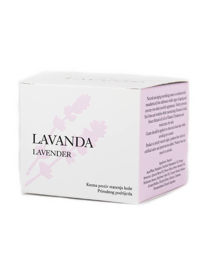 Crème Visage Kim Natura à la Lavande 50 ml pour la vente par SferaNatura by INCI SRL