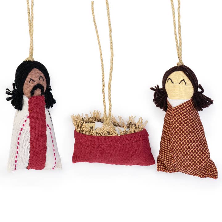 Set di 3 decorazioni per il presepe per la vendita all'ingrosso da parte di Thai Village