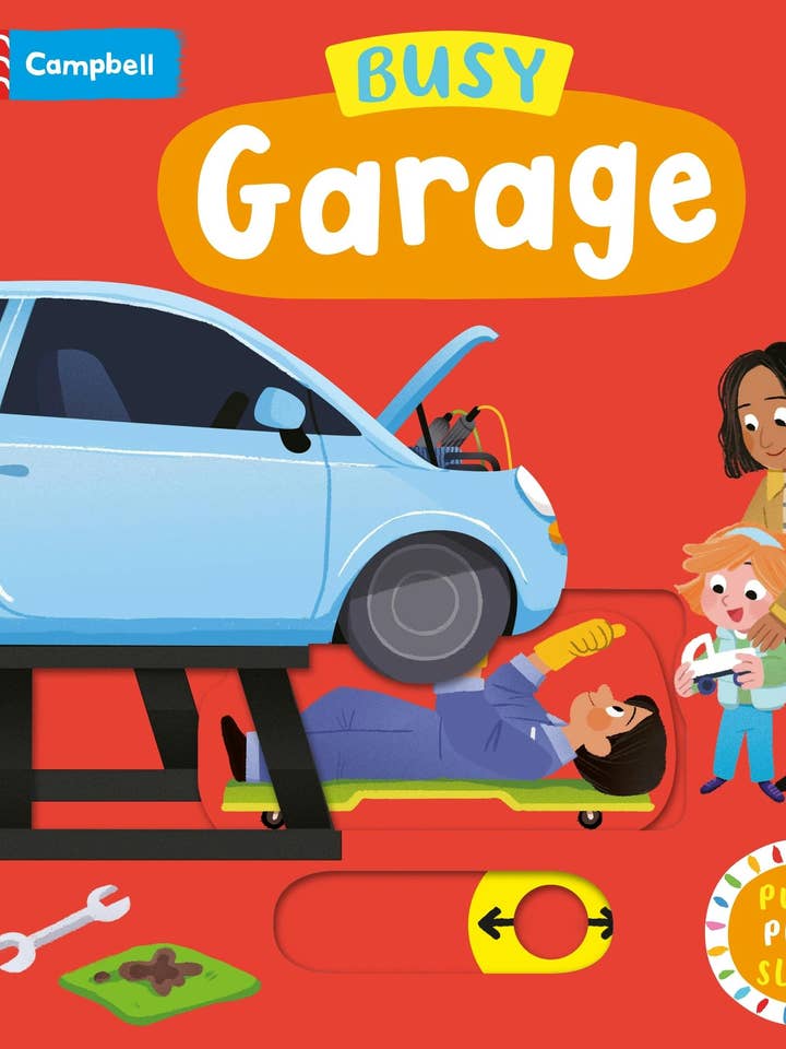 Busy Garage for wholesale by Macmillan Publishers