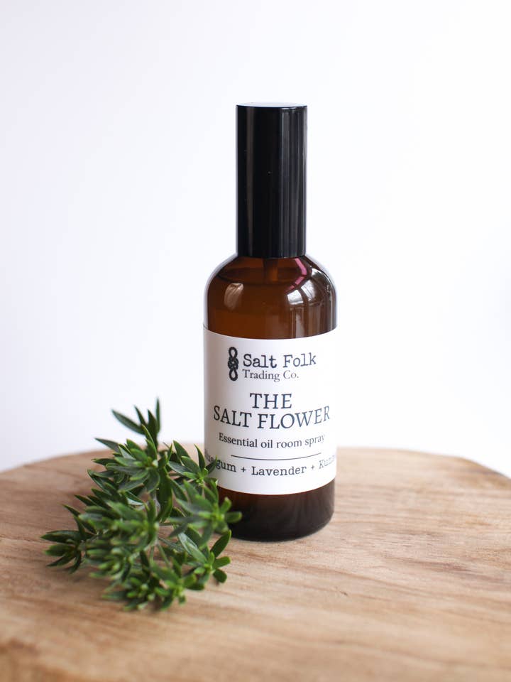 Salt folk essential oil room spray- Salt flower for wholesale by Wild Isle skincare