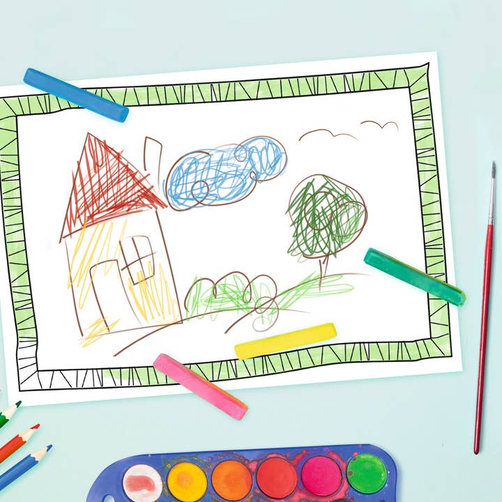 URSUS® / Buntpapierfabrik Ludwig Bähr GmbH & Co. KG - Wholesale Coloring & Activity Book - Kids & Baby - Painting And Drawing Pad “Frame”1