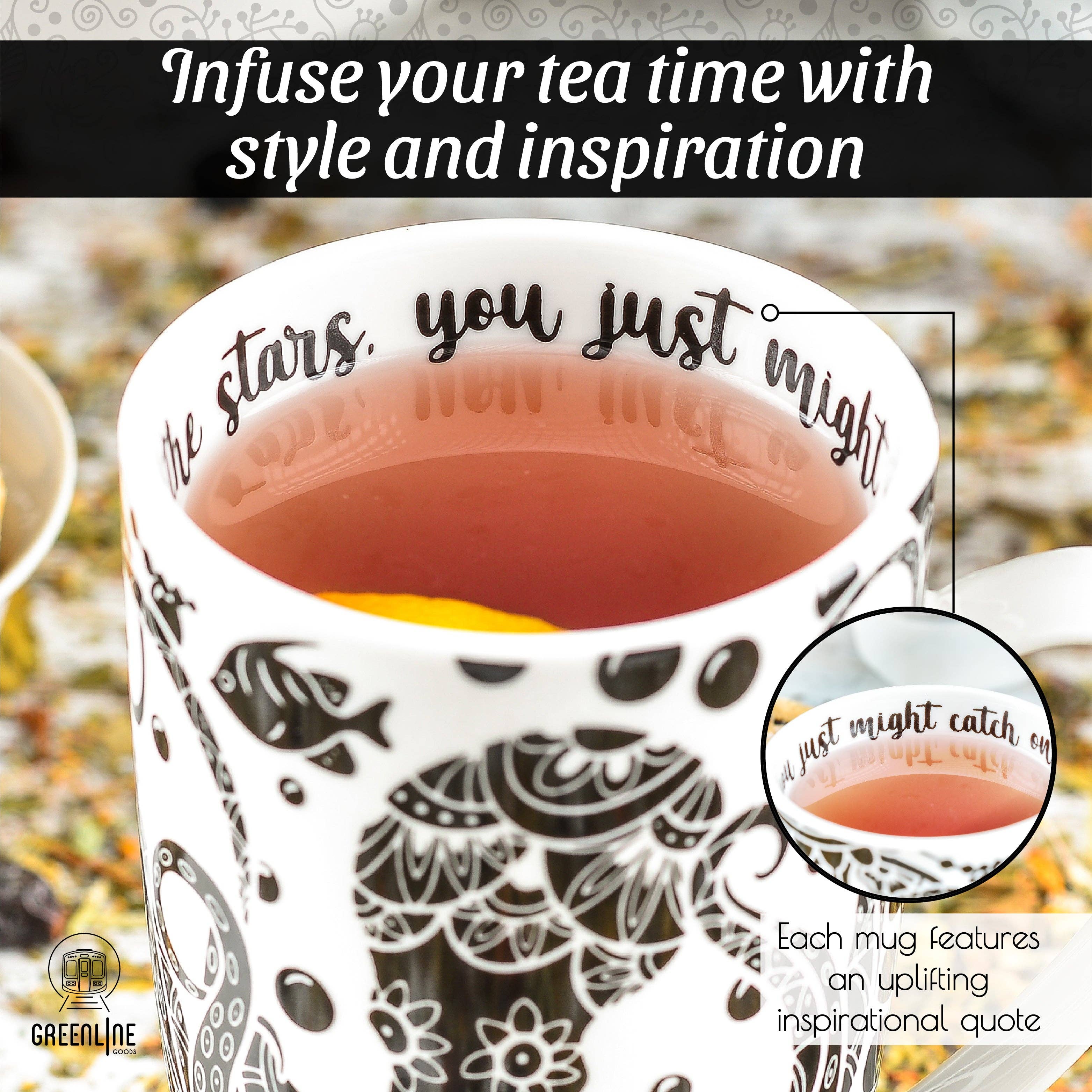 Greenline Goods - Wholesale Coffee Mug - Octopus Coffee and Tea Ceramic Mug 16oz5