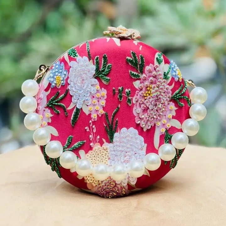 Luma Fuchsia Circular Bag for wholesale by ACUS