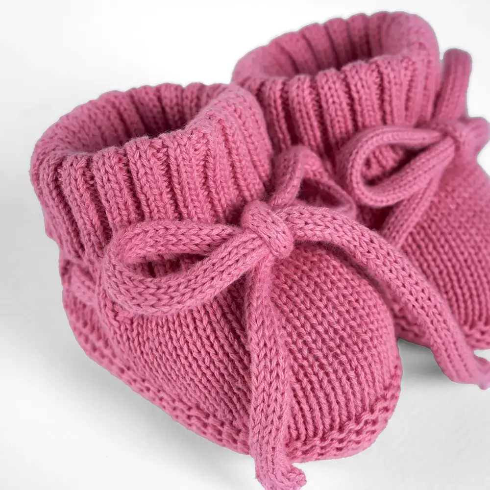 SwaddleAn - Wholesale Booties - Baby - 100% Cotton Knit Baby Booties in 11 colors8