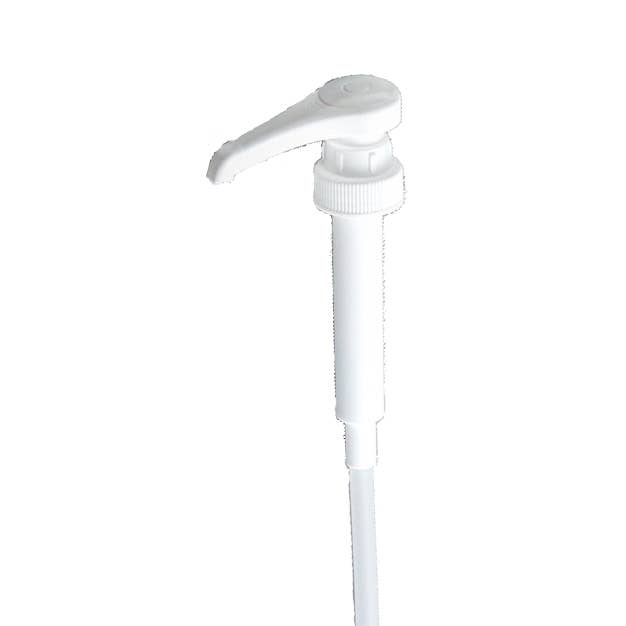 Pump for 16oz and 8oz Syrup Bottle for wholesale by Red Rooster Coffee Roaster