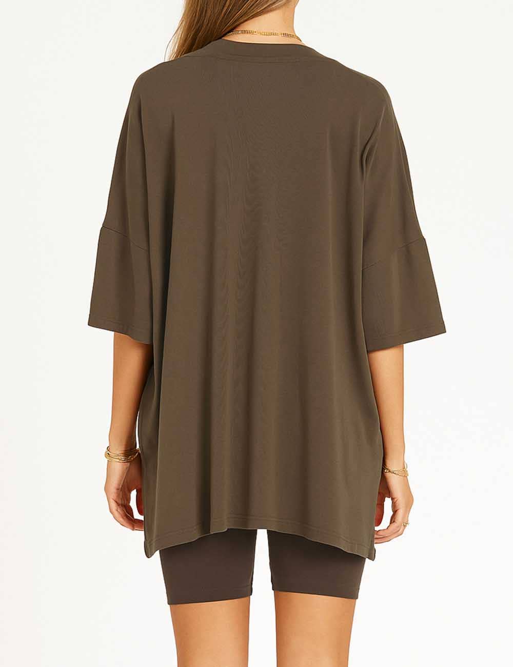 Sweetkama - Wholesale Lounge Set - Women's - Ladies Loose Top and Shorts 2PCS Casual Tee Set SKST2312945