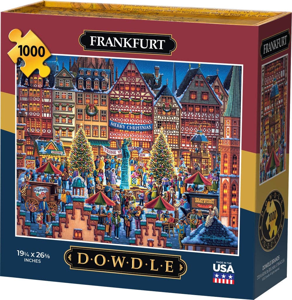 Boardwalk Puzzle Company - Wholesale Puzzle - Adult - Frankfurt - 1000 Piece0