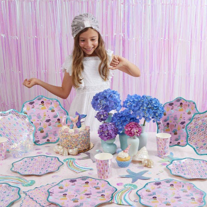 Mermaid Party Box and other Purchase Wholesale party plates and napkins. Free Returns & Net 60 Terms on Faire trending on Faire.