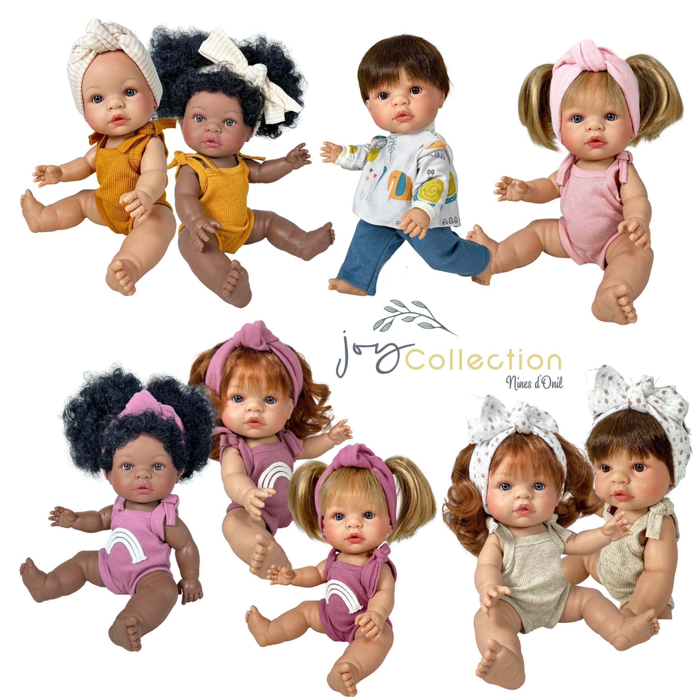Nines Artesanals d'Onil Dolls – wholesale Docka - Barn – JOY-kollektion föremål: docka i begränsad upplaga 37 cm7