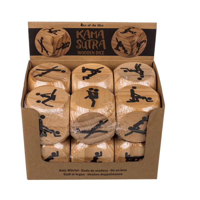 Kinky Pleasure – Engroshandel Terninger – Kinky Pleasure - OB029 - Træ Sex Terninger XXL - 6x6cm3