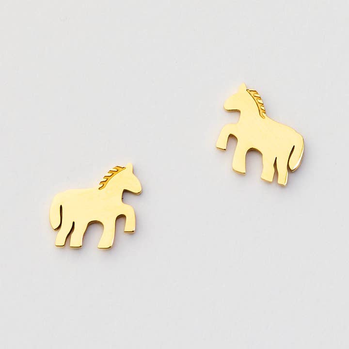 Horse Studs - Gold for wholesale by Martha Jean