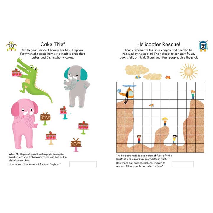 Insight Editions - #1 Pop Culture Publisher - Wholesale Coloring & Activity Book - Kids & Baby - Train Your Brain: Math Games (Brain Teaser/Activity Book)4