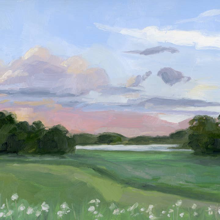 Horizontale canvasprint Repose voor wholesale door Michelle Blackhawk Studio