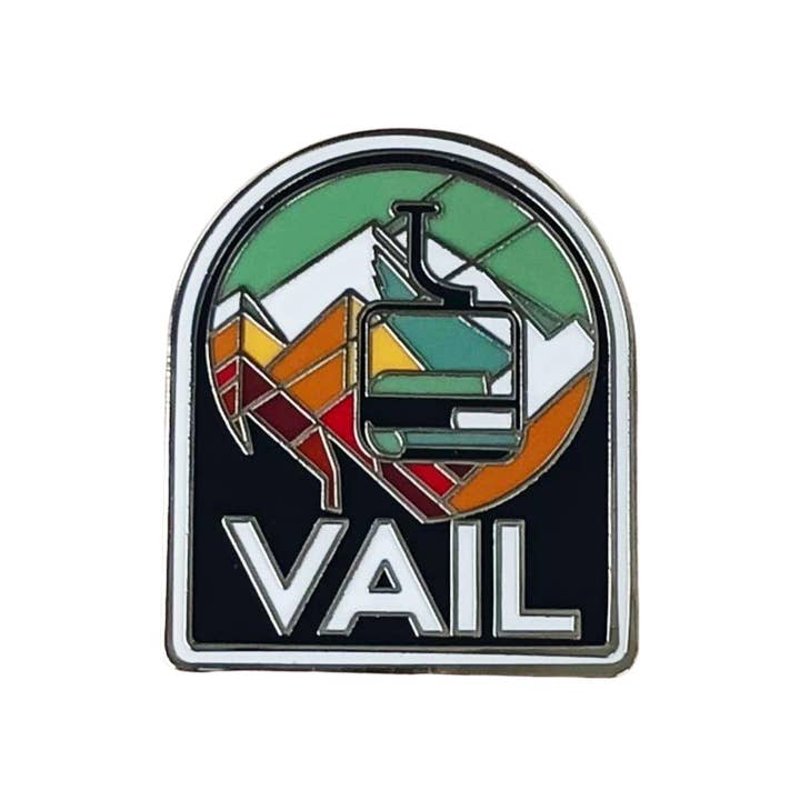 Vail Colorado Pin for wholesale by Vagabond Heart