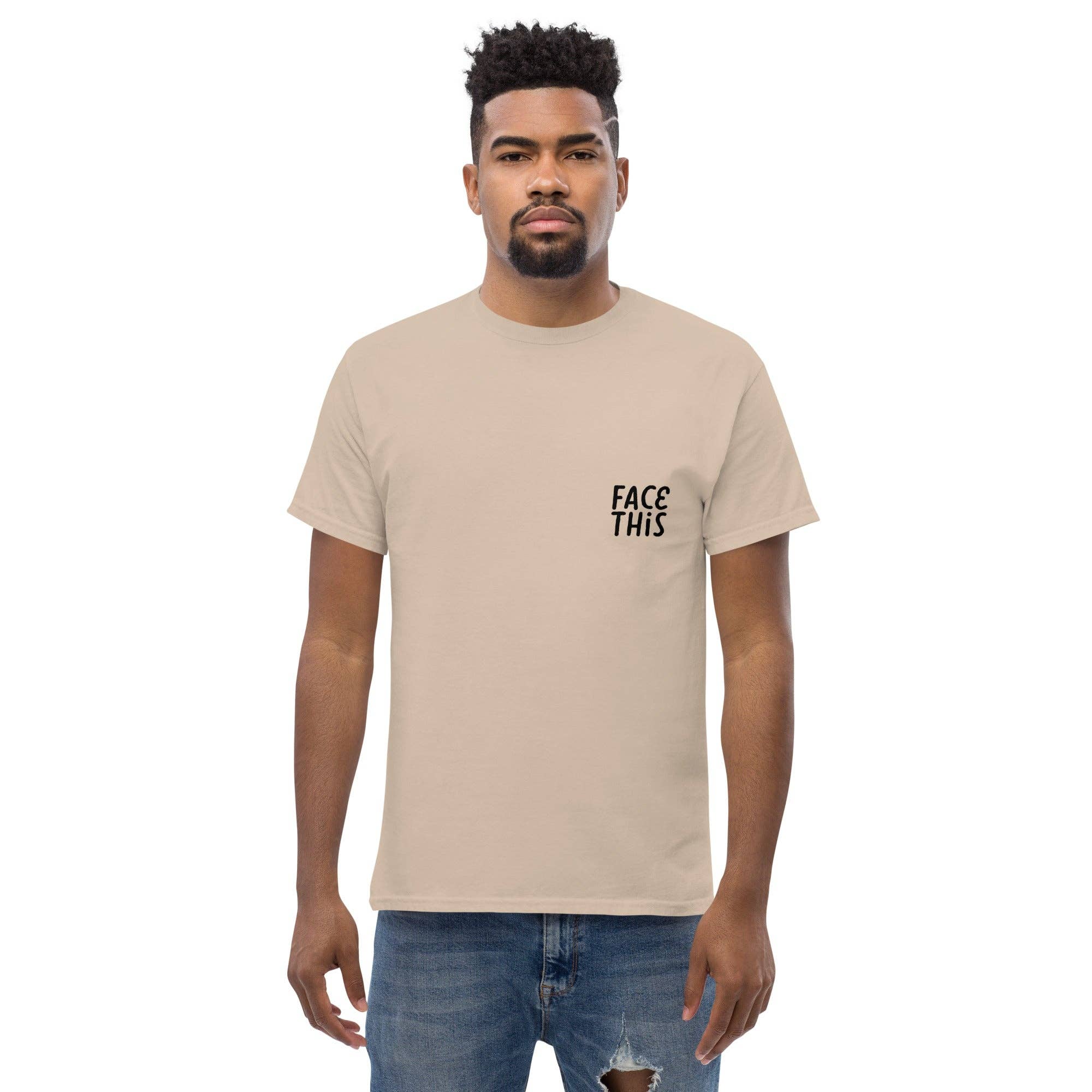 Face This - Wholesale Screen Printed T-Shirt - Men's - Petra Eriksson x Face This T-shirt2