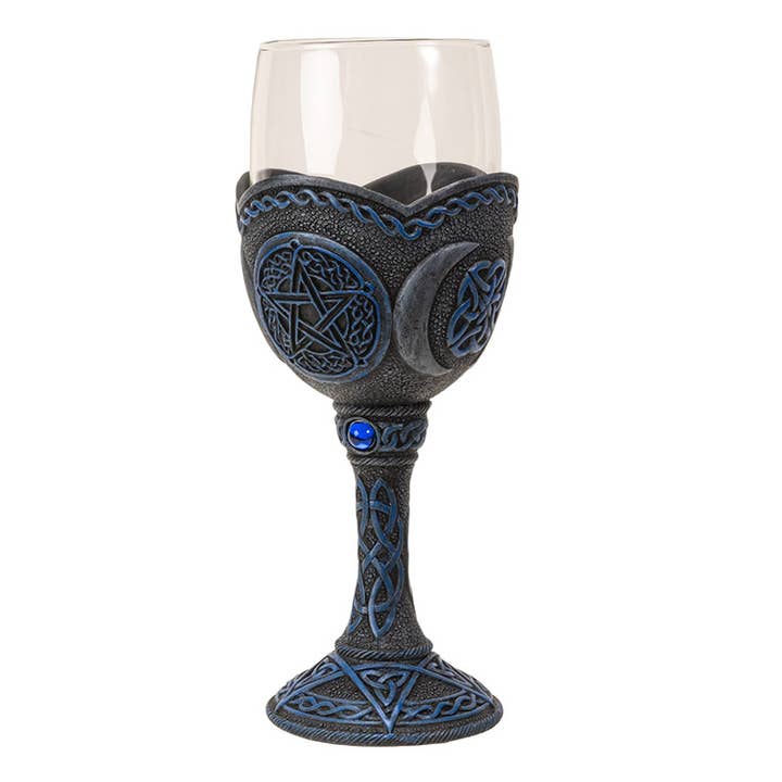 Pacific Trading - Wholesale Wine Glass - Pentagram Glass Goblet2