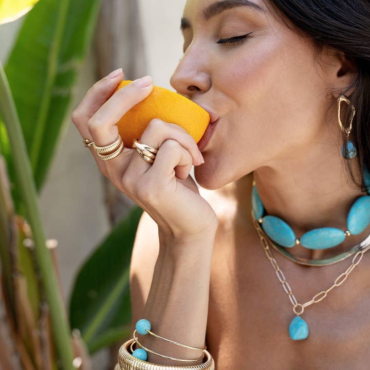 Ettika - Wholesale Cuff Bracelet - Summer Escape Turquoise Cuff7