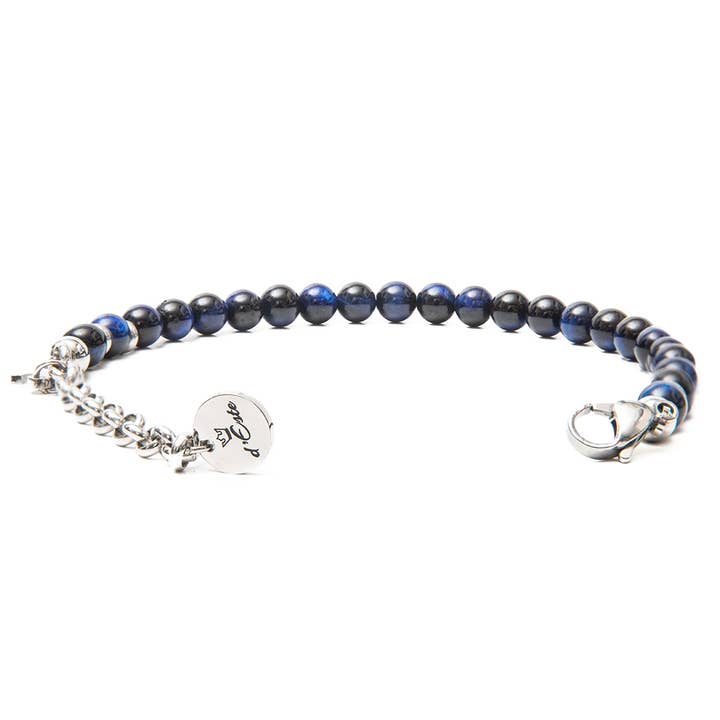 Blaues Naturstein-Wellness-Armband - Sonderedition für den Großhandel von d'Este