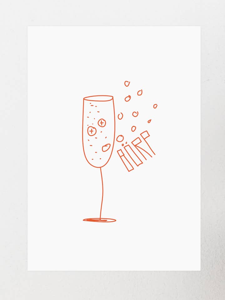 Börps | Konsttryck A5 för wholesale av Vandrangl