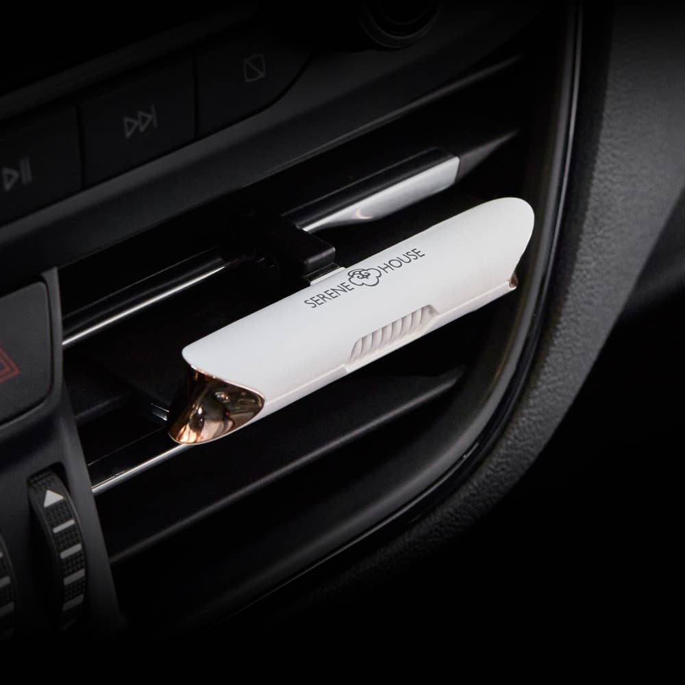 SERENE HOUSE - Wholesale Car Freshener - Unisex - Waterfall White Car Vent Clip3