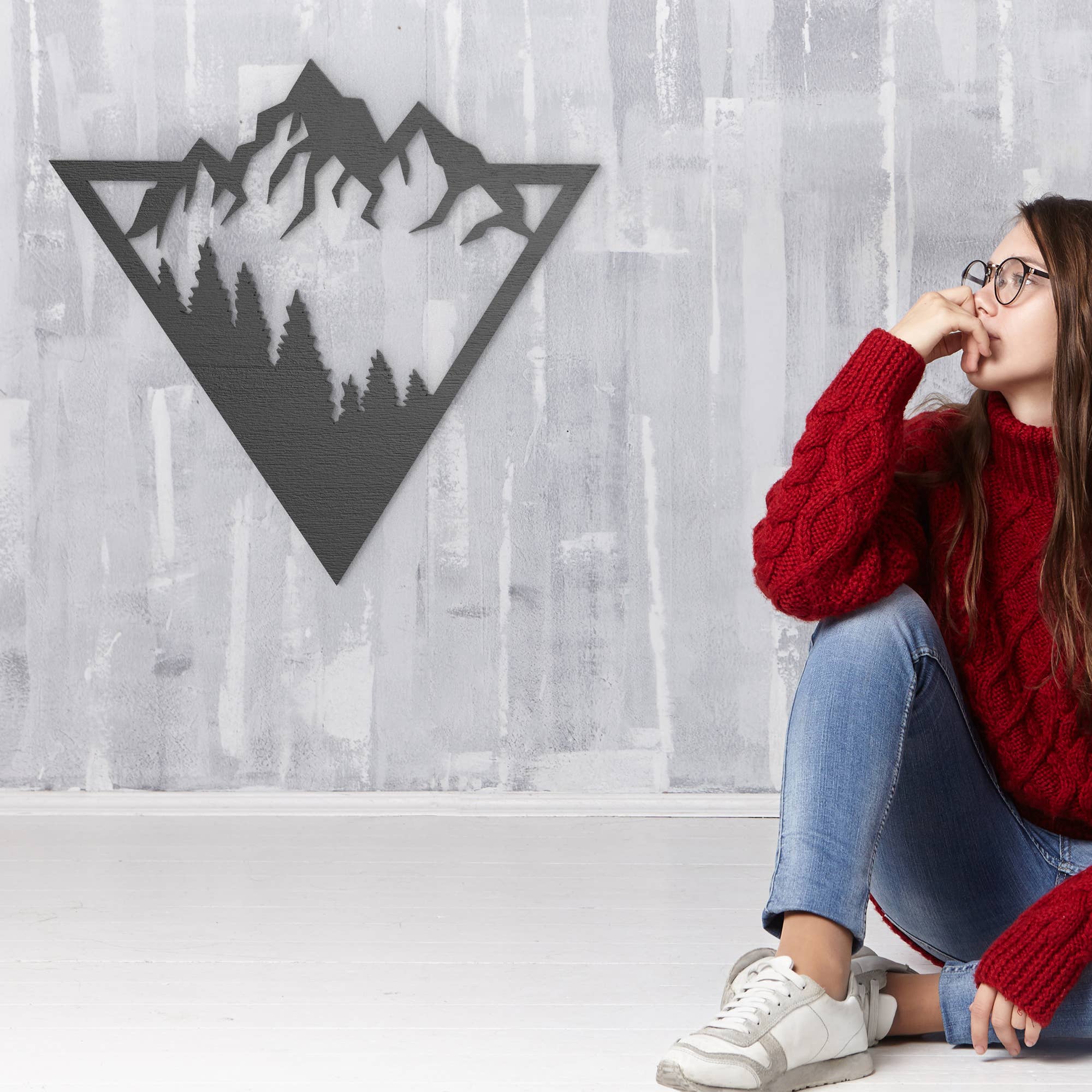 PeroWorx Designs - Wholesale Wall Accent - Mountain Wood Wall Art, Home Décor, Wall Decoration3