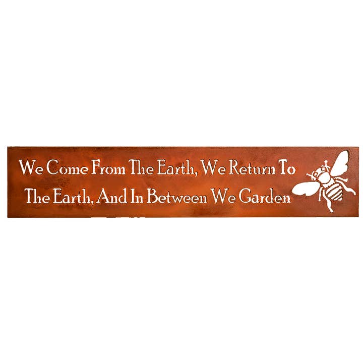 Earth Garden Sign for wholesale by Elizabeth Keith Designs