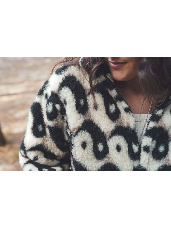 We Are Wovens - Venta al por mayor Chaqueta - Mujer - Abrigo de lana - Yin Yang - adultos7