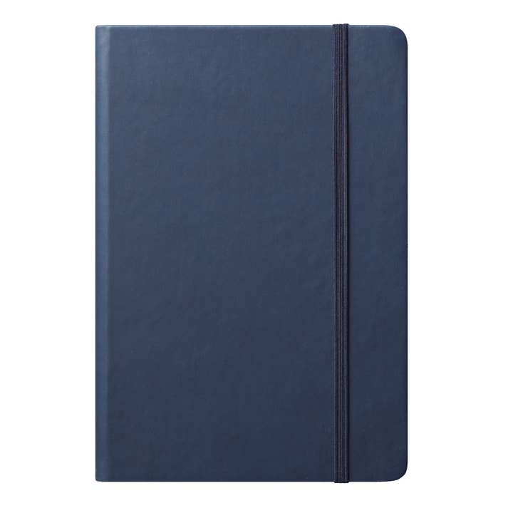 Medium Navy Blue Journal for wholesale by Eccolo