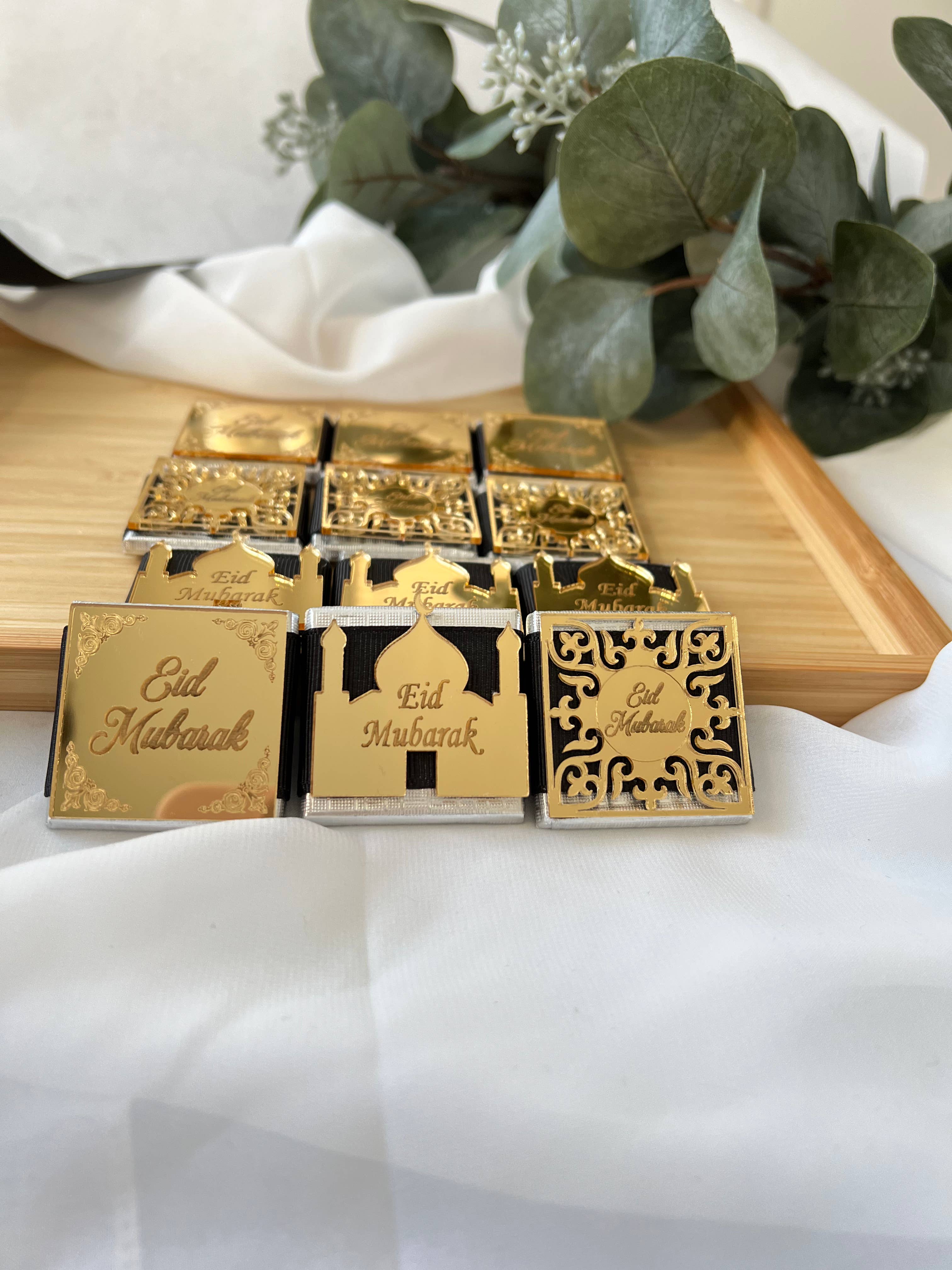 Uniq Favors - Wholesale Chocolate Box - Eid Mubarek Chocolate Box, Ramadan Kareem Favors5