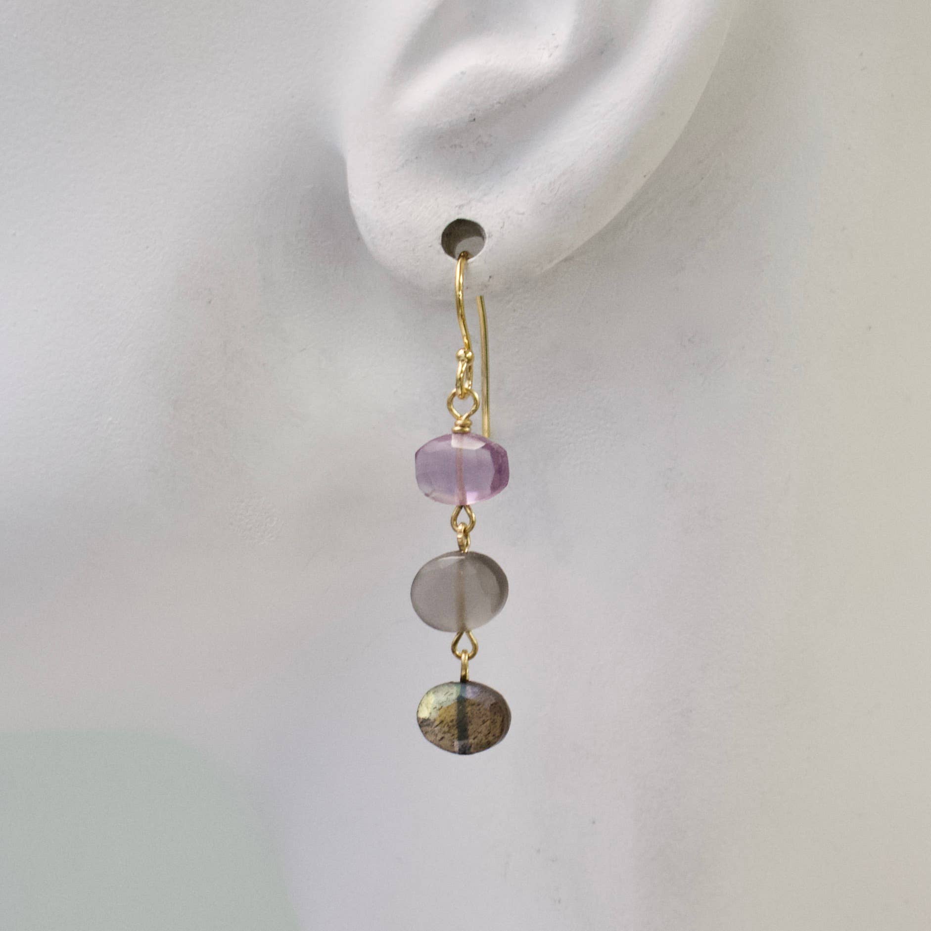 a.v. max - Venta al por mayor Pendientes colgantes - Pendientes Mini Semi Stack7