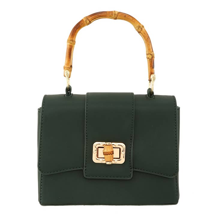 BAMBOO TOP HANDLE TURN LOCK CROSSBODY CLUTCH BAG and other Purchase Wholesale bamboo handle bag. Free Returns & Net 60 Terms on Faire trending on Faire.