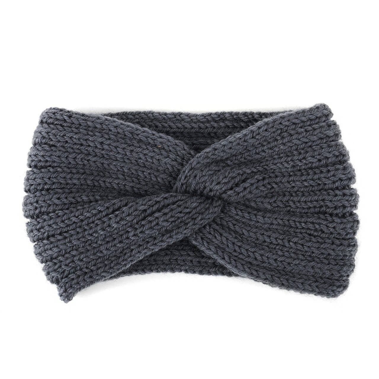 Selini New York - Vente Cache-oreilles – femme - Femme Tricot Hiver Twisted Bandeau Oreillette Oreillette3
