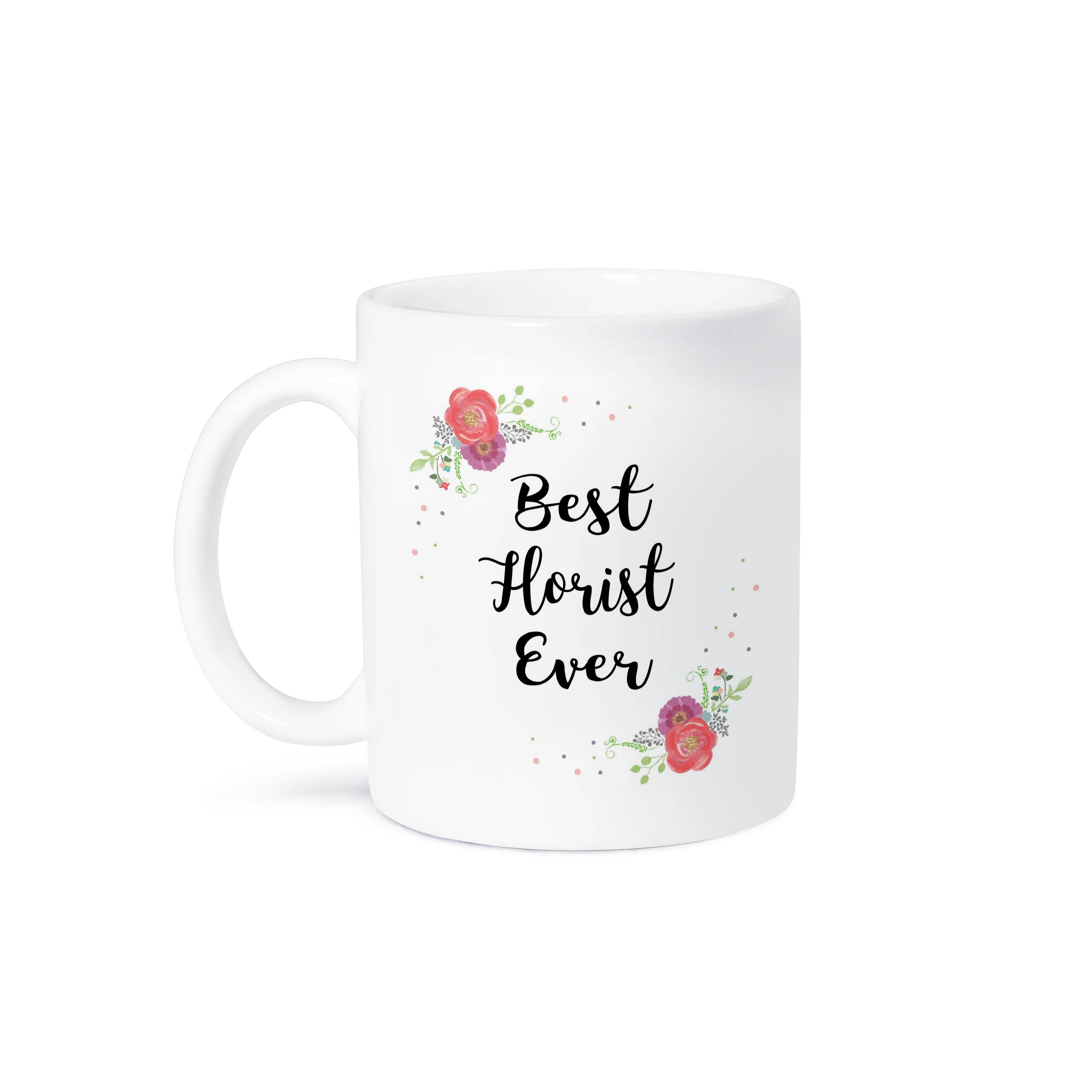 3dRose - Vente Tasse à café - 3dRose, Meilleur fleuriste de tous les temps en aquarelle de fleurs roses - propriétaire de boutique de fleurs, Tasse8