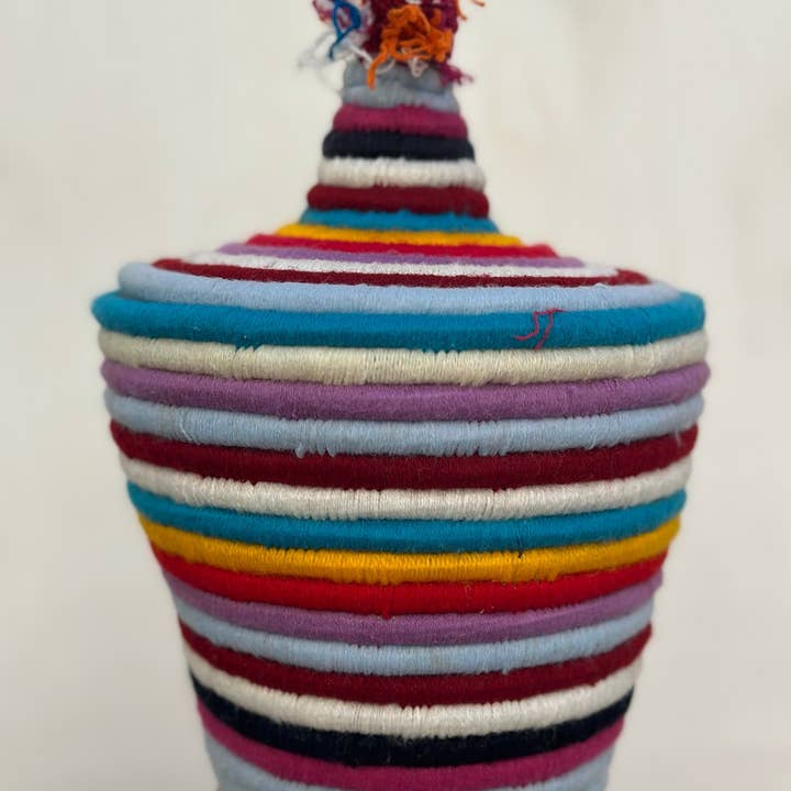 SOUK in the CITY – wholesale Basket – Berber Baskets STRIPED - mix