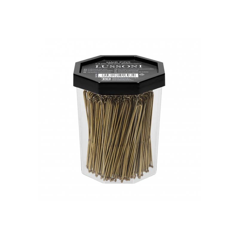 Beauty Pro - Wholesale Hair Pin - Lussoni Hair Pins Golden 6,5cm 300pc0