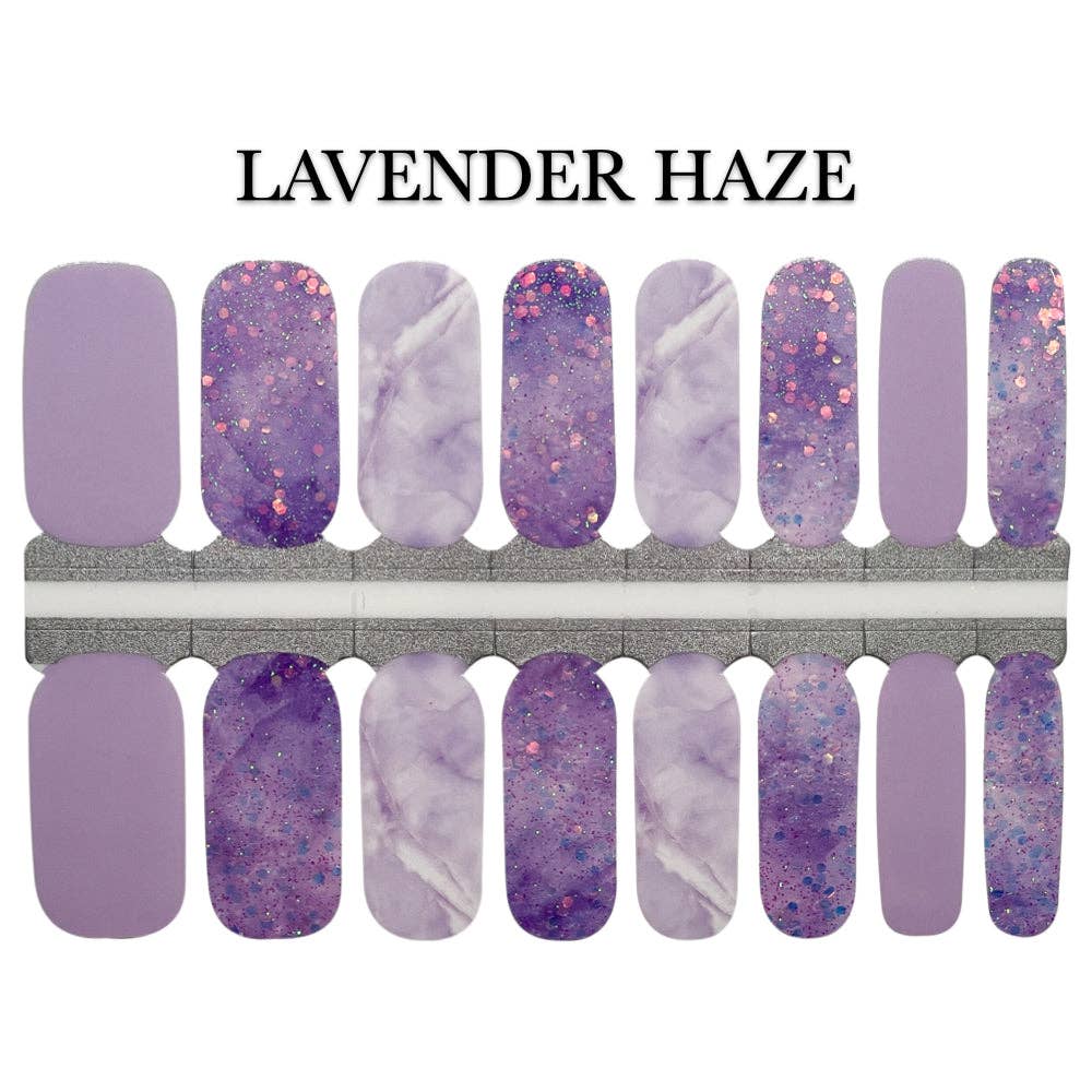 Salted Avenue - Wholesale Nail Art/Decal - Nail Wrap - Lavender Haze0