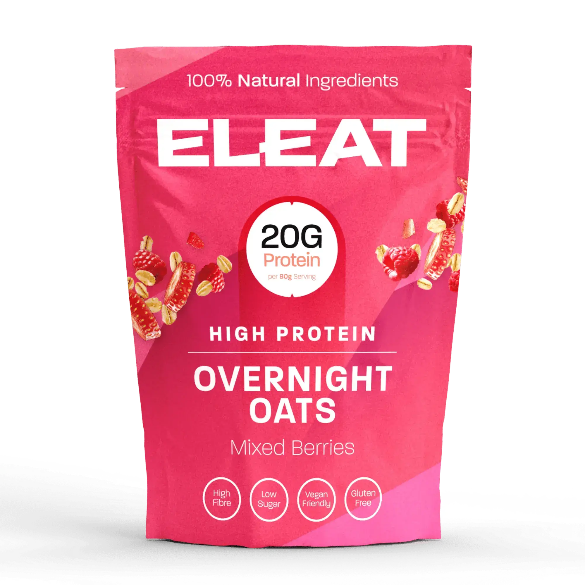 ELEAT – wholesale Oats – Mixed Berries Overnight Oats 0