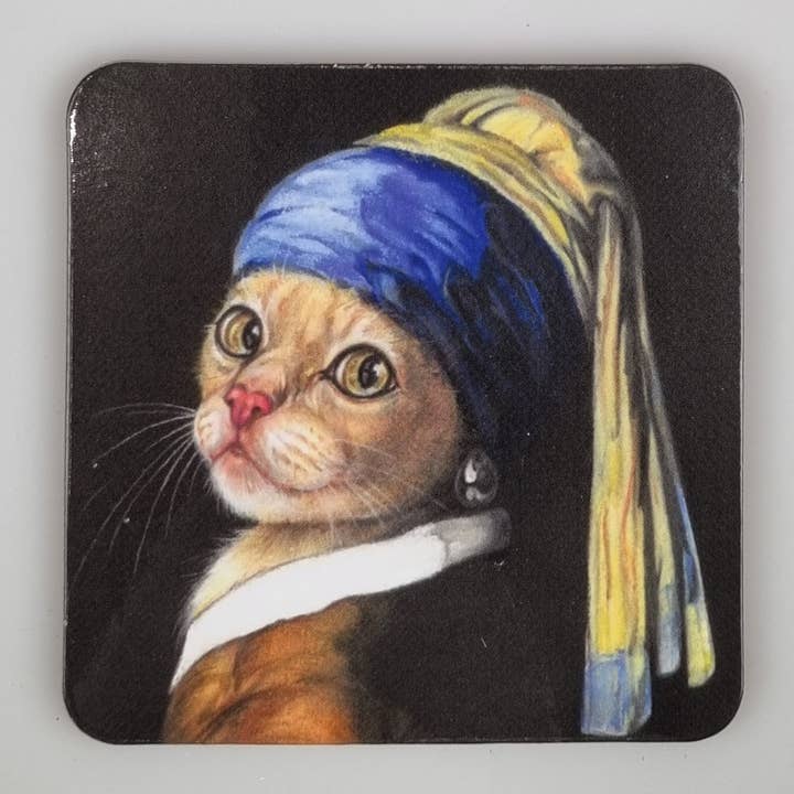Coaster 38-023 - Girl with a Pearl Earring for wholesale by Animal Prints