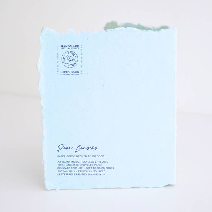 Paper Baristas - Wholesale Sympathy Card - My Heart Breaks For You | Eco-Friendly Greeting Card
