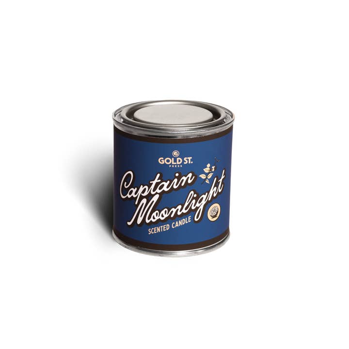 Captain Moonight Candle for wholesale by Gold St. Press