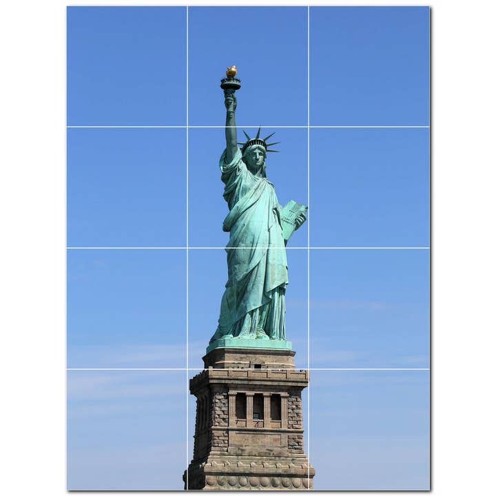 Famous Places Ceramic Tile Mural PT500567 for wholesale by Picture-Tiles.com