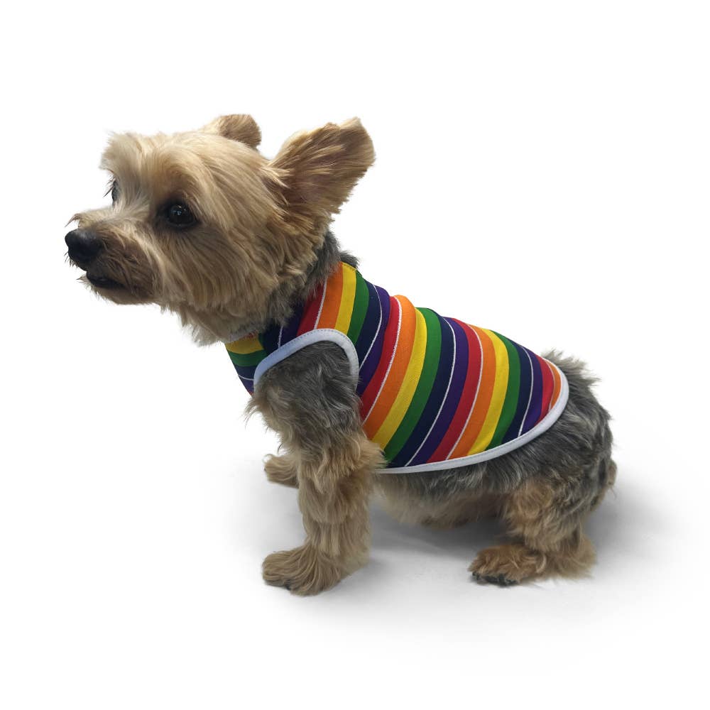 Dogo Pet - Wholesale Pet Shirt - Dog - Rainbow Tank7