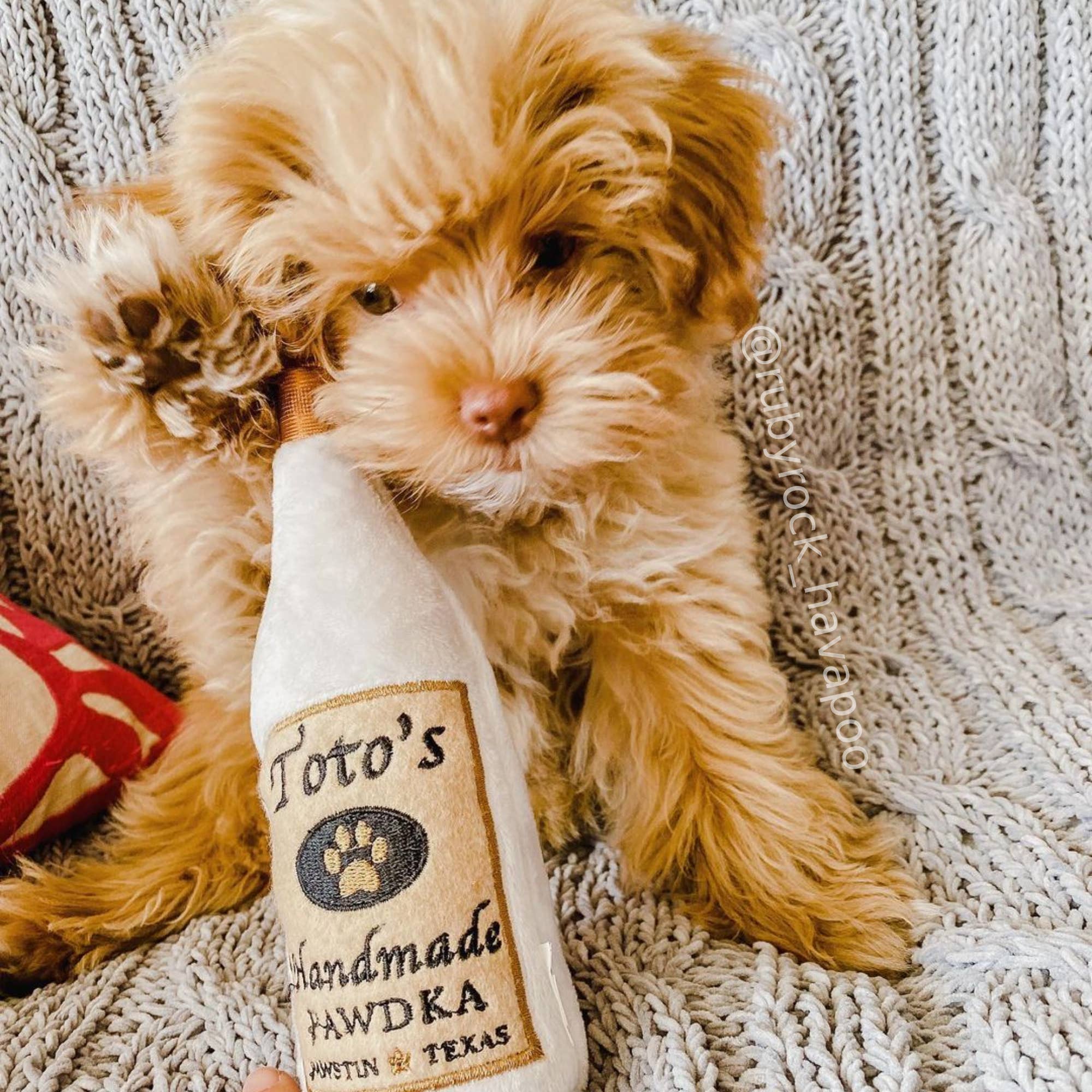 Huxley & Kent - Wholesale Pet Plush Toy - Dog - Toto's Pawdka Dog Toy2