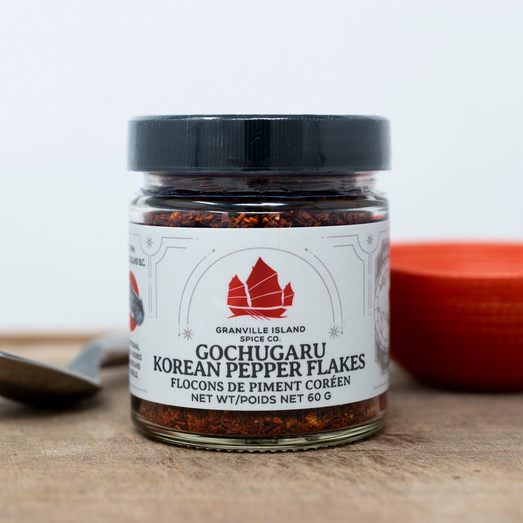 Granville Island Spice Co - Vente Épices séchées - FloCONS DE POIVRE CORÉEN GOCHUGARU