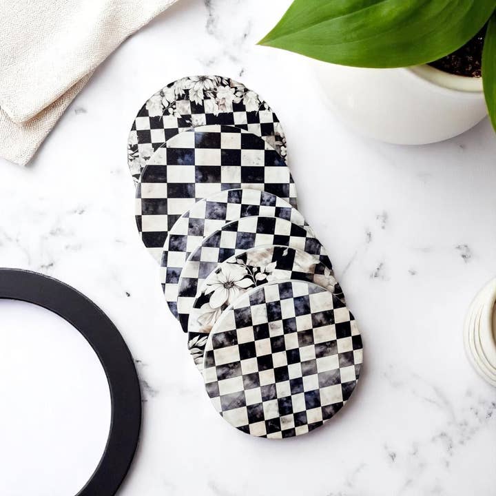 Gia Roma - Wholesale Coasters - Mediterranean Lemon Coasters | Coastal Blue & Yellow Accents90