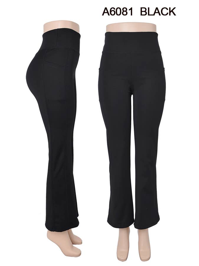 SSImport - Wholesale Athletic pants – Women′s - A6081 FLAT PANTS SPORTS YOGA POCKET MIXED SIZES 12PCS/PACK21