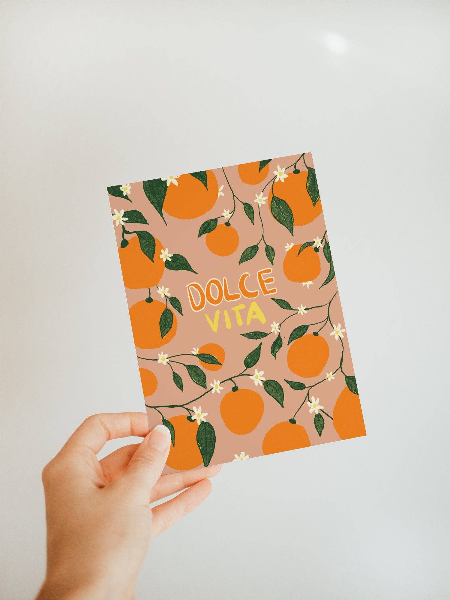 Studio Dolci - Wholesale Postcard - POSTCARD LA DOLCE VITA ORANGES4