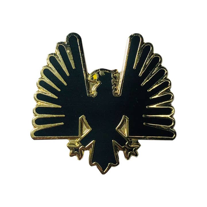 Astur Pins - Venta al por mayor Botón/prendedor - Pin - Futbol Aguila Negra - Asturias - España