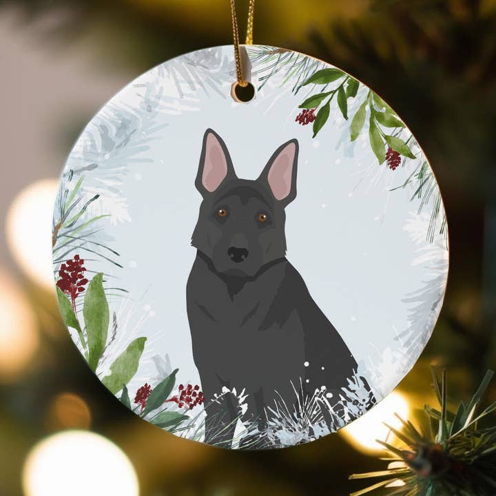 Duitse herdershond kerstversieringen voor wholesale door Canine Companions